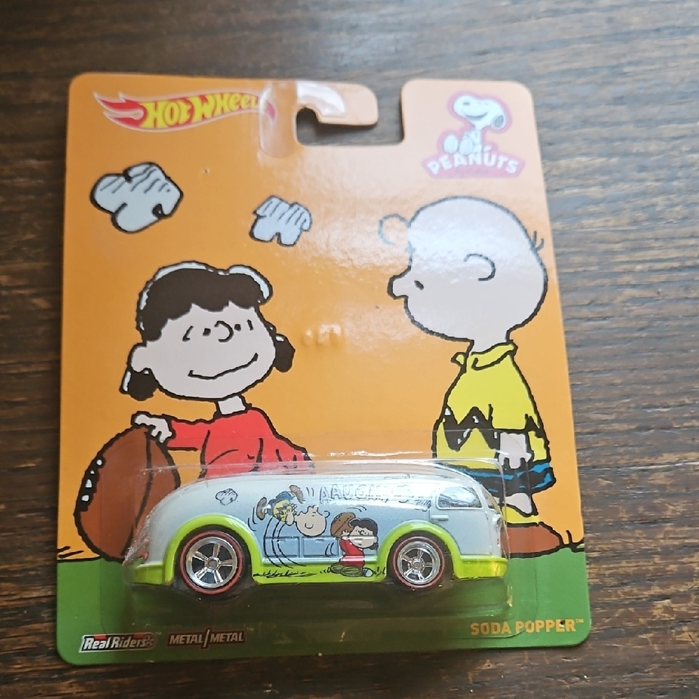 Peanuts Soda Popper Toy Car